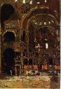 Walter Sickert Interior of St Mark's, Venice China oil painting reproduction